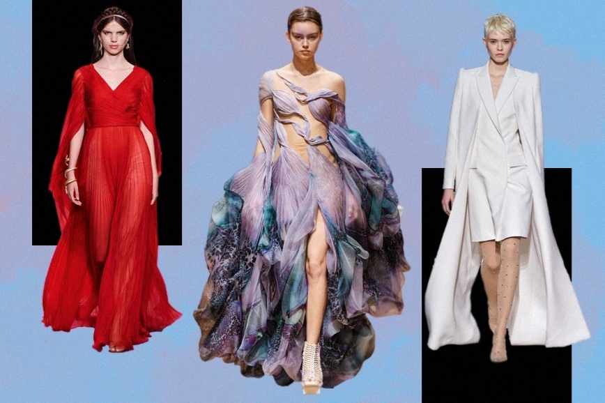 Брендовая одежда от Christian Dior, Iris van Herpen и Givenchy на показе Spring 2020 Couture