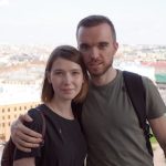 Аня и Саша Сазоновы, Москва
