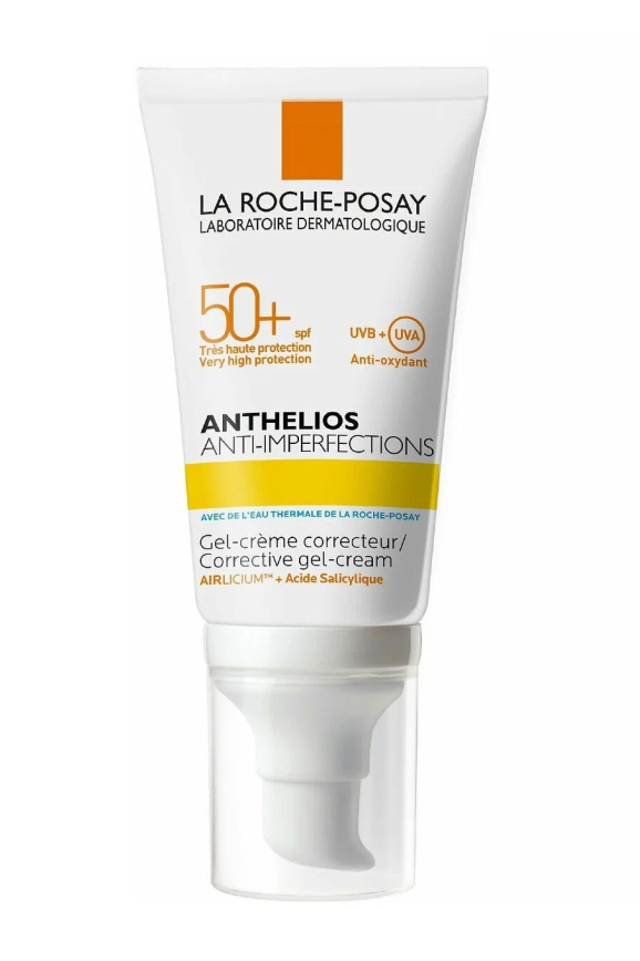 Солнцезащитный гель-крем для лица Anthelios от La Roche-Posay
