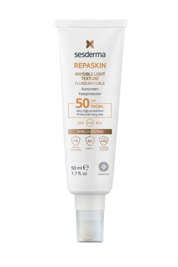 Солнцезащитное средство Sesderma Repaskin Invisible Light Texture SPF 50