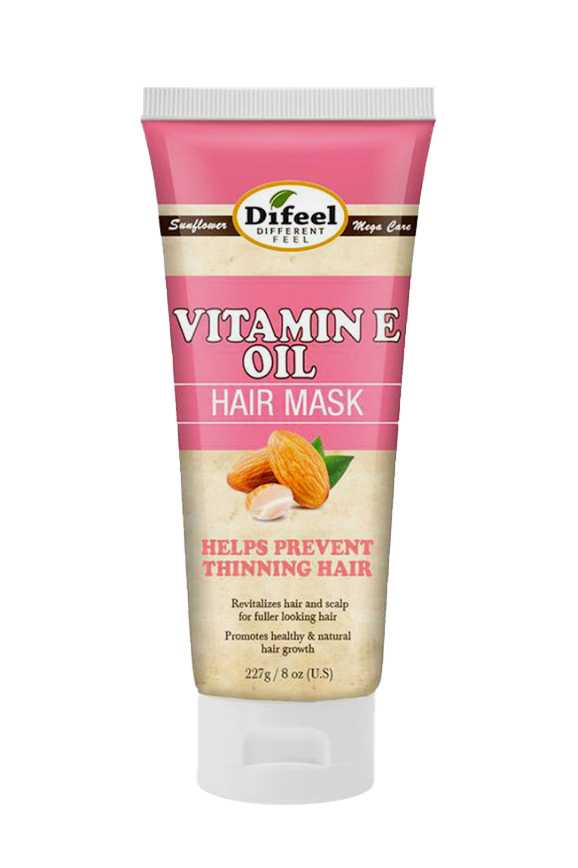 выгоревшие волосы: Маска для волос с витамином Е Difeel Vitamin E Oil Premium Hair Mask