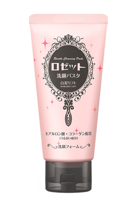 белая глина для лица Увлажняющая пенка для умывания ROSETTE Сleansing Paste
