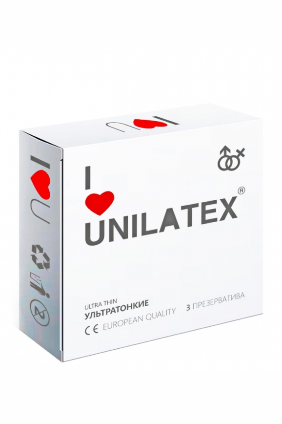 что взять на свидание Ультратонкие презервативы Unilatex Ultrathin