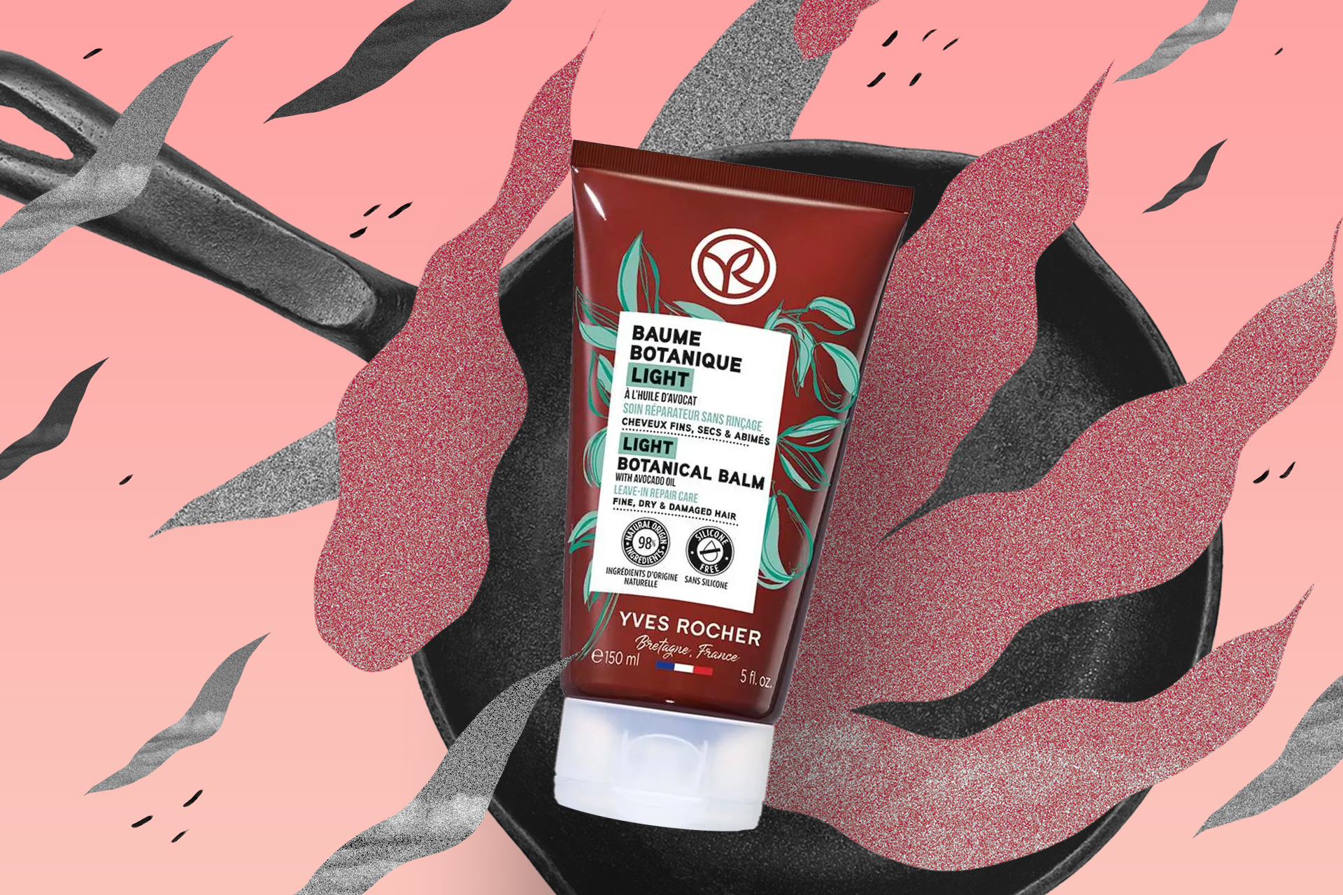 бальзам для повреждённых волос Yves Rocher