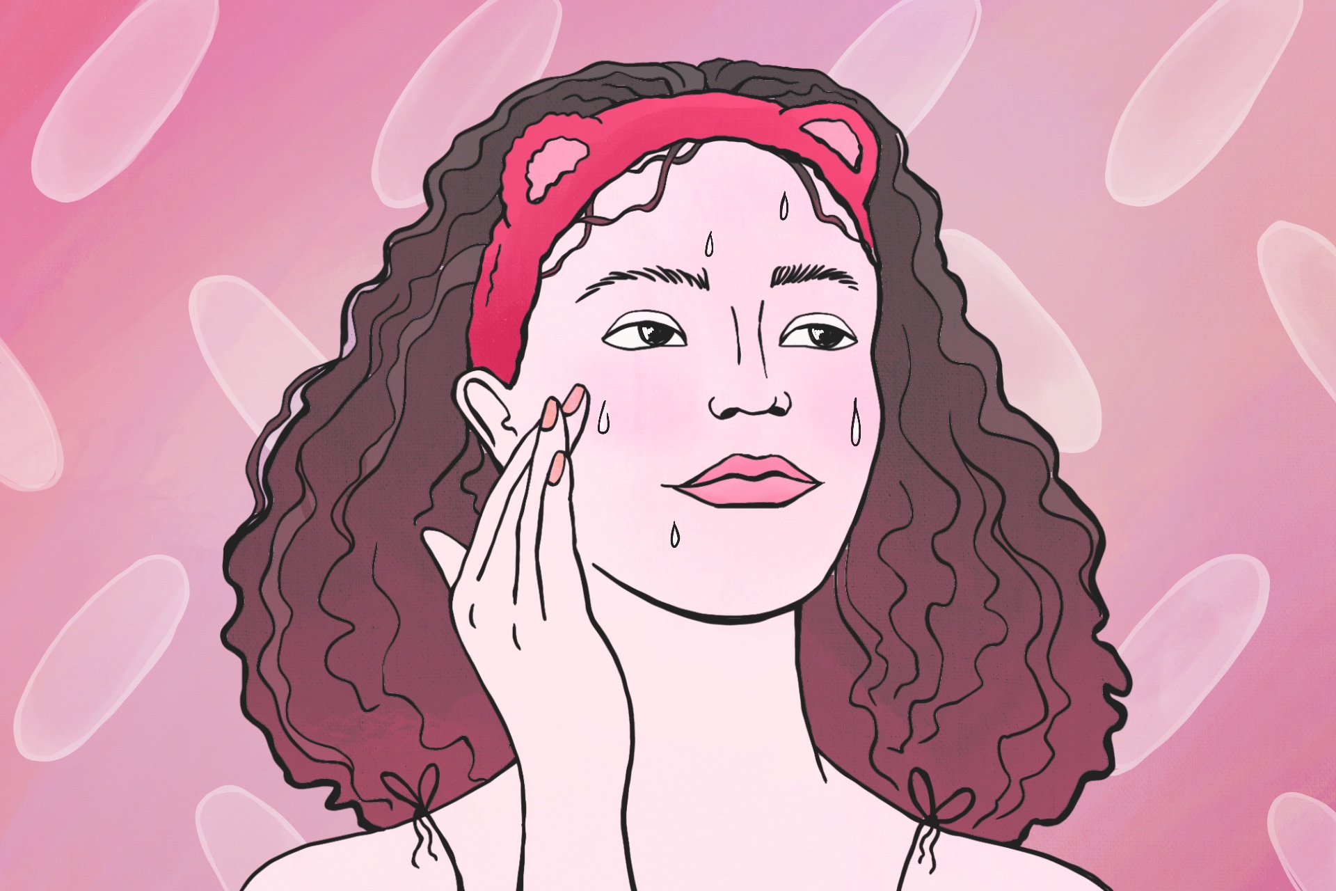 рисовая вода для лица