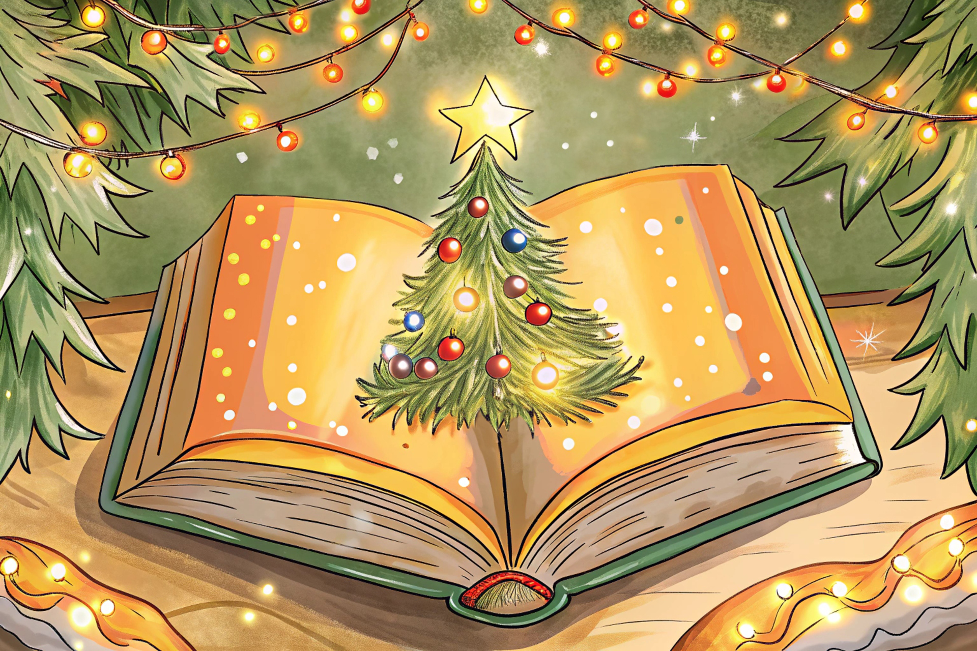 новогодние книги для взрослых