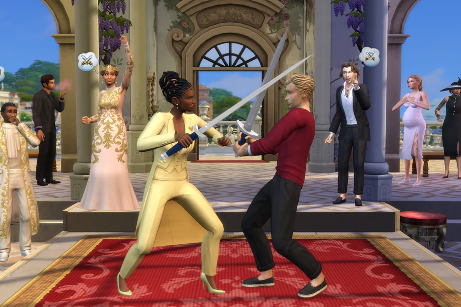 sims 4 сквозь века